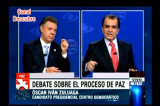 Video: Debate presidencial Colombia: Santos-Zuluaga, por Caracol