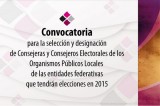 Calendario de entrevistas para aspirantes a consejeros electorales