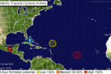 Alerta en 11 estados por tormenta tropical “Ernesto”