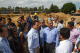 Se pone simbólicamente primera piedra del Polideportivo “Venustiano Carranza” Se pone simbólicamente primera piedra del Polideportivo “Venustiano Carranza”