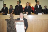 Genoveva Javier, recibió Premio al Mérito Judicial en Oaxaca