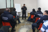 Cursan policías municipales educación media superior
