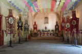 Se exhiben estandartes y relicarios de Oaxaca en ex convento de Santa Catalina de Siena