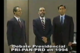 Hoy se cumplen 20 años del primer Debate Presidencial en México (Video)