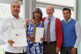 Firman acuerdo de colaboración UABJO y Universidad del Distrito de Columbia Firman acuerdo de colaboración UABJO y Universidad del Distrito de Columbia