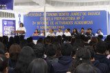 Rinde Ortíz Acosta, tercer informe de actividades de la preparatoria 7 de la UABJO Rinde Ortíz Acosta, tercer informe de actividades de la preparatoria 7 de la UABJO