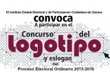 Crea el logotipo y eslogan del Proceso Electoral 2015-2016 y gana 15 mil pesos