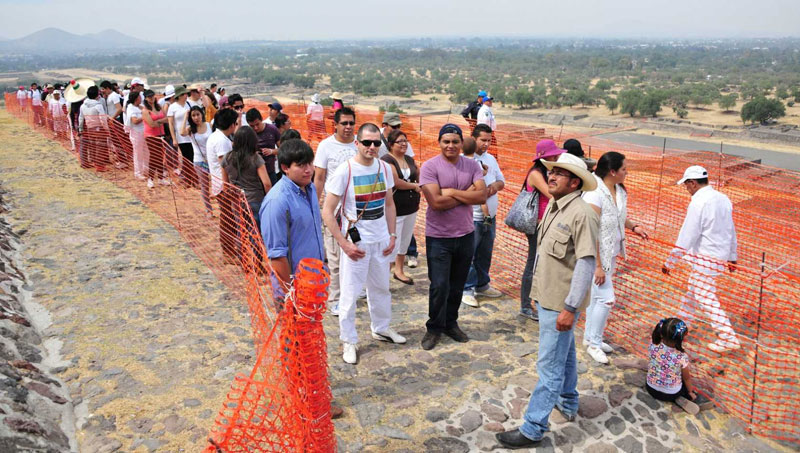 Zona arqueológica de Teotihuacán. Diseño de la Galería: Página Web, con fotos de Héctor Montaño, Mauricio Marat y Jorge Verdeja / INAH.