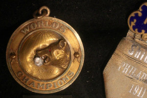 1907 Cubs World Seres Championship Medal cc dan gaken