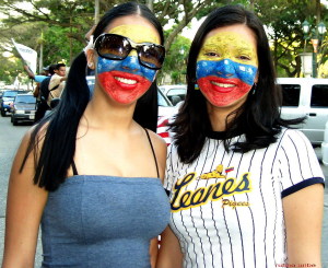 Afición Leones de Caracas caritas cc ruurmo