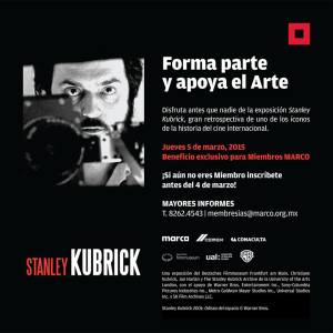 stanley Kubrick expo MARCO