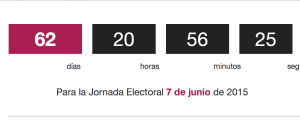 DÍAS PARA JORNADA ELECTORAL 5abr15