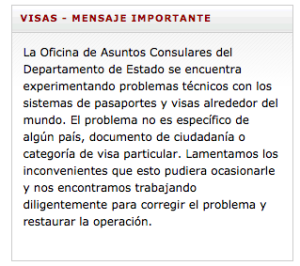 Aviso embajada EU Visas 12jun15