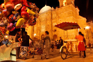 Oaxaca-catedral-noche