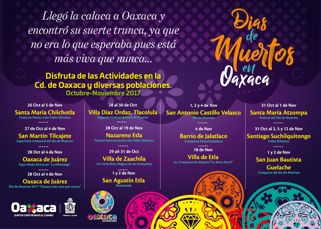 Días de muertos en Oaxaca 2017