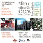 Política y culturas de Género, Raza y Clase, EN VIVO