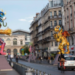 Alebrijes gigantes los estelares en Mes de Oaxaca en Estados Unidos