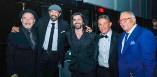 Rubén Blades, Juan Luis Guerra, Juanes, Alejandro Sanz y Arturo Sandoval.