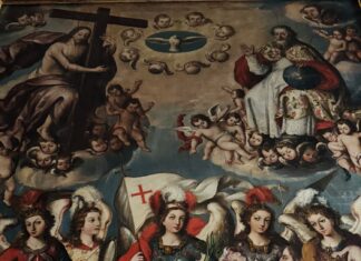 Ángeles y arcángeles. Las huestes celestiales en Antequera, abre